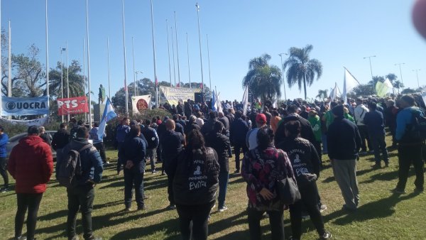 Paro nacional activo: Jornada de lucha por los trabajadores despedidos de Atucha