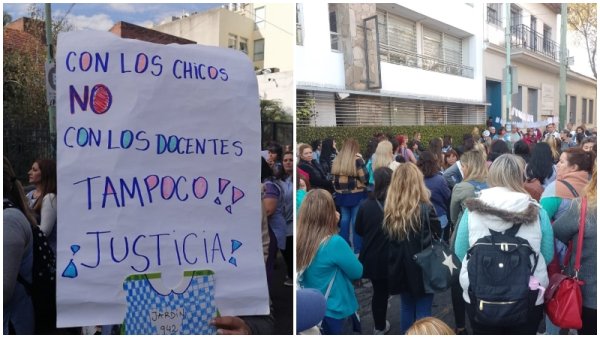 Lomas de Zamora: asamblea de maestras de inicial imponen paro y movilización contra la violencia en los jardines