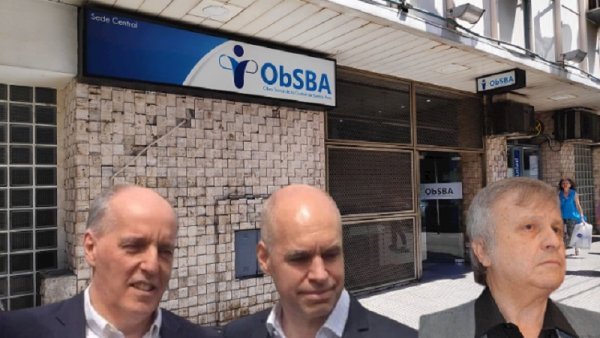 Afiliados de ObSBA y médicos del sanatorio Méndez se movilizaron contra el vaciamiento