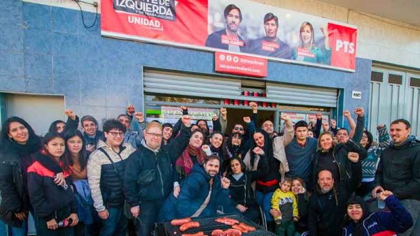 El PTS en el Frente de Izquierda inauguró un nuevo local en Bernal Oeste