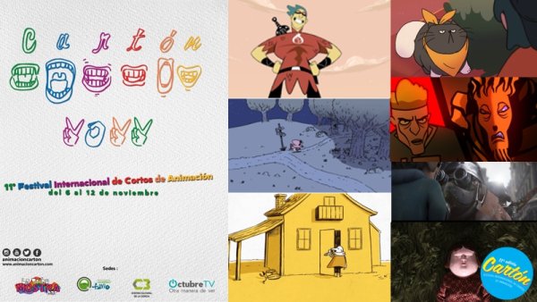 Arranca el 11° Festival Internacional de Cortos de Animación Cartón