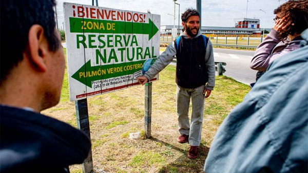 Bernal: en el distrito de Mayra Mendoza el negocio inmobiliario sigue destruyendo el humedal