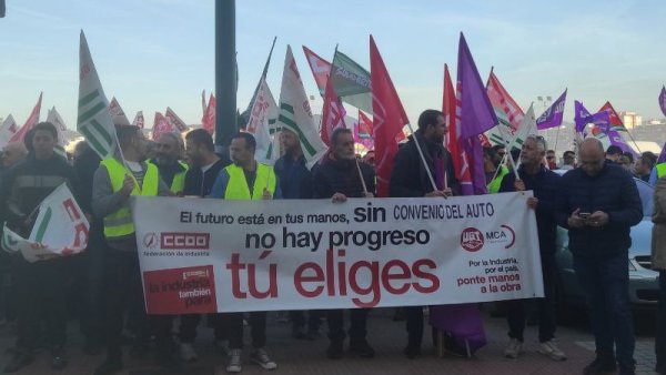 Los trabajadores de la automoción de Málaga en lucha por una subida salarial acorde al IPC