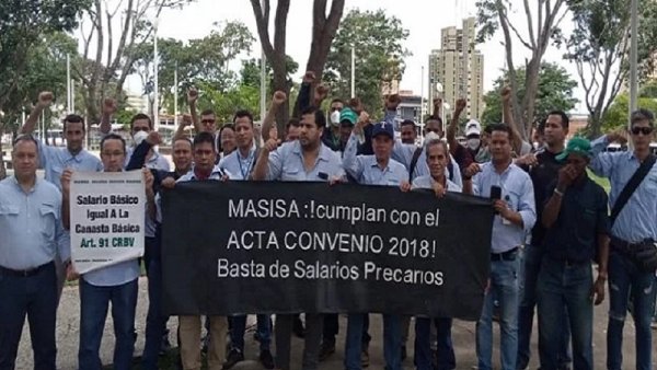 Trabajadores madereros de Masisa se siguen movilizando por su salario, convenio y democracia sindical