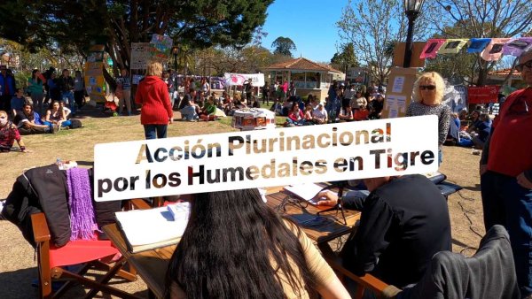 Acción Plurinacional por los Humedales en Tigre