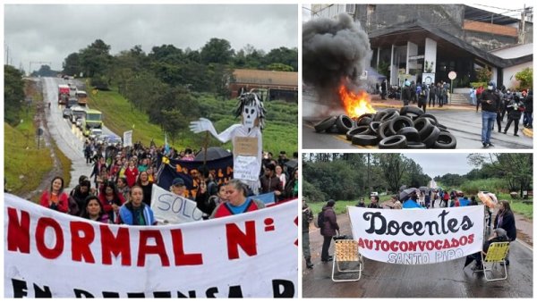 Misiones en crisis: rebelión de docentes y personal de salud, motín policial