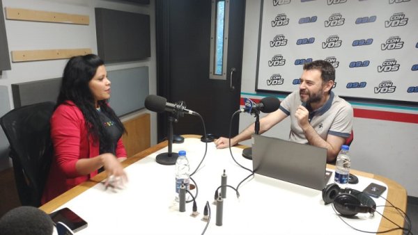 Natalia Hernández con Diego Genoud : “En La Matanza plata hay y la tiene Galperin”