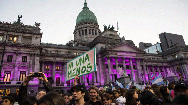 NiUnaMenos convoca a movilizar contra la votación de la Ley Bases