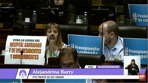 Barry denunció: “Larreta va a gastar en pauta el equivalente a 8.750.000 horas de un residente”