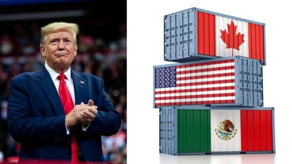 Trump promete aranceles de 25% contra México y Canadá