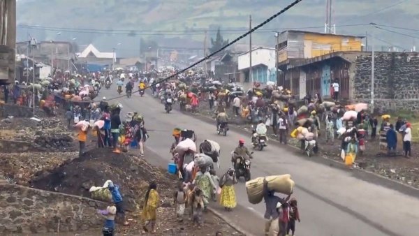 Crisis en República Democrática del Congo: la milicia a fin a Ruanda toma la ciudad de Goma