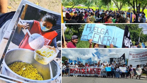 Corte en acceso sur de San Salvador de Jujuy: contra el ajuste, la crisis alimentaria y el tarifazo