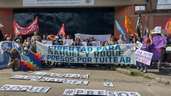 “Tengo la profunda convicción de que nuestra libertad llegará por el reclamo y la lucha que ustedes lleven adelante”