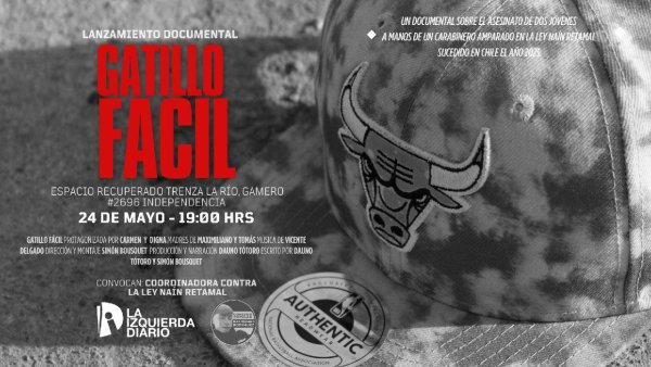 Este viernes se realizará el lanzamiento del Documental “GATILLO FÁCIL” 