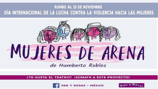 El arte al servicio de la lucha se entinta de violeta