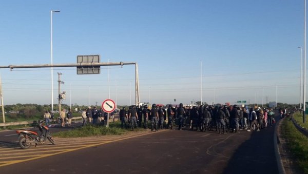 Puente Chaco-Corrientes: represión a trabajadores en lucha por mejores condiciones laborales