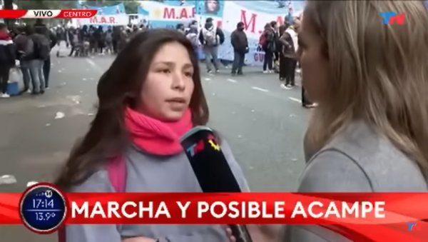 Manipular una entrevista para demonizar a los que luchan