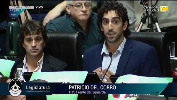 Del Corro sobre incineración: "El PRO transformó la Legislatura en su escribanía para votar esta ley"