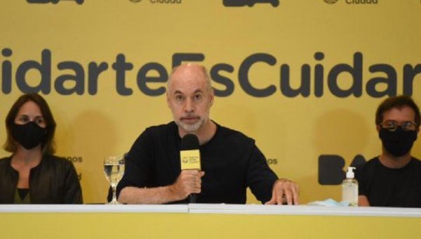 Larreta admite que hay rebrote de casos en Caba