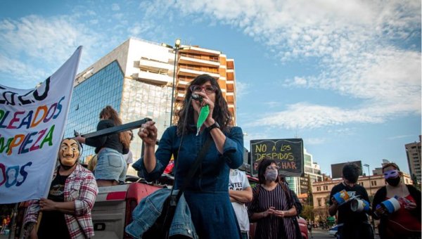 Laura Vilches: "Tal como hicimos las mujeres, las y los trabajadores sólo podemos confiar en nuestras propias fuerzas"