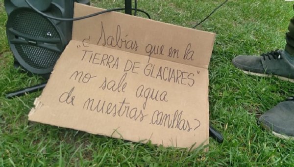 Calafate: #Bidonazo por la falta de agua en los barrios periféricos