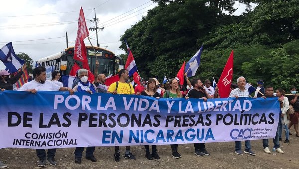 Alejandrina Barry: “Estamos comprometidos en la lucha por la libertad de los presos políticos en Nicaragua”