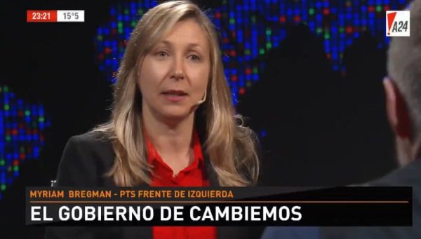 [Video] Myriam Bregman con Luis Novaresio: “Este Gobierno es miseria planificada”