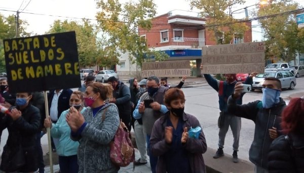 Trabajadores vitivinícolas se movilizan y denuncian “salarios de hambre” en San Rafael