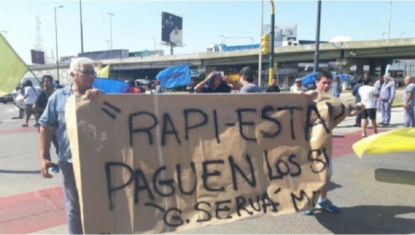 La Matanza: continúa la lucha de los trabajadores de Rapistand en Isidro Casanova 