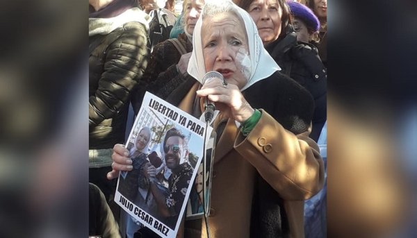 Niegan la libertad a Julio César Báez, preso por homenajear a Santiago Maldonado