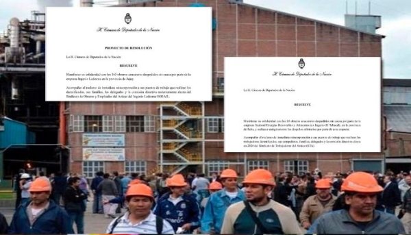 Diputados de la izquierda denuncian despidos en Ledesma y El Tabacal, los mayores ingenios del norte argentino