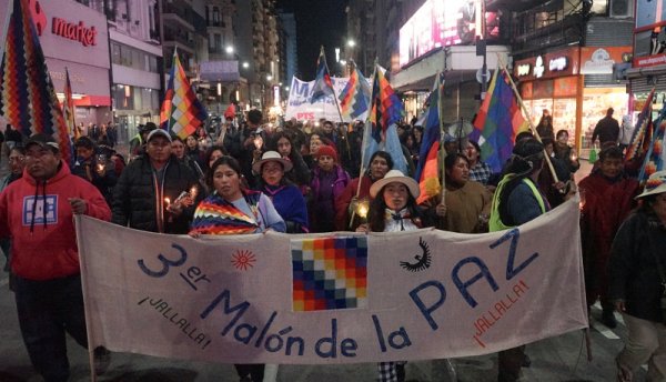 Marcha y conferencia: nuevo reclamo del Tercer Malón por la Paz contra la Reforma de Morales y el PJ