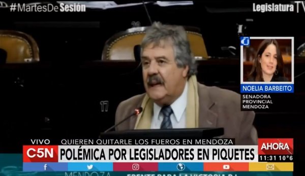 Barbeito: "En Mendoza hay persecución política"