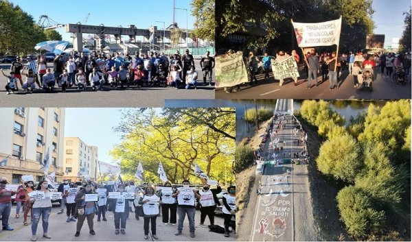 Nuestras vidas y nuestra salud importan. En Mendoza lxs trabajadores de la educación decimos basta. Paro y Caravanazo