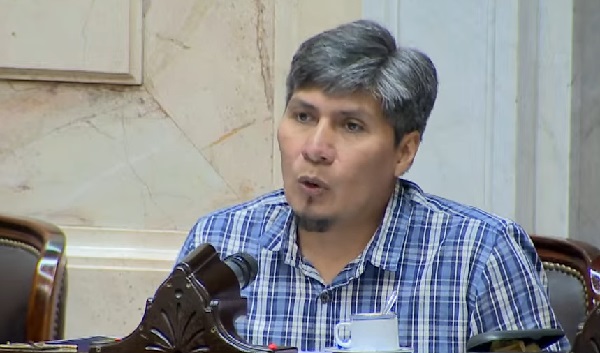 Alejandro Vilca: "Es vergonzoso que este gobierno haya votado contra los pueblos originarios"