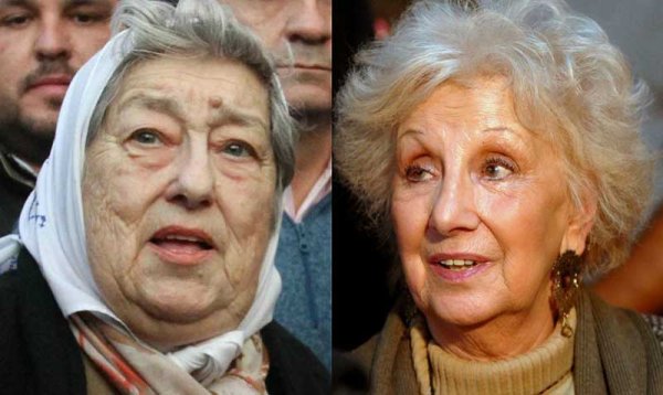 Estela de Carlotto, Hebe de Bonafini y el apoyo incondicional al Indio Solari