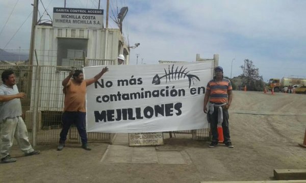 Derrame de ácido en caleta Michilla: Nuevo crimen ambiental de Luksic