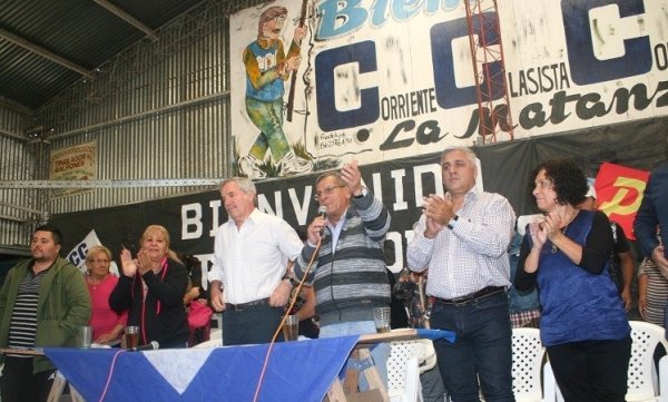 La Matanza: la CCC-PCR proclamó a Felipe Solá como su candidato presidencial