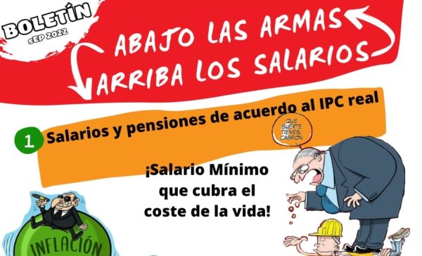 CGT Telepizza: ¡Abajo las armas, arriba los salarios!