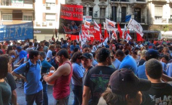 Importante jornada de lucha en defensa del Hotel Bauen