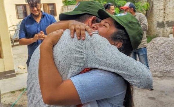 Liberaron a Elinda y Franklin, los campesinos detenidos por trabajar la tierra donde nacieron