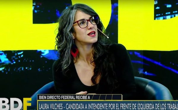 Laura Vilches:"lo que a Canosa le molesta es que yo sea una trabajadora haciendo política"