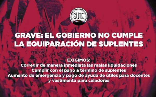 Grave: el Gobierno de Mendoza no paga deudas a docentes y deja a miles sin poder trabajar