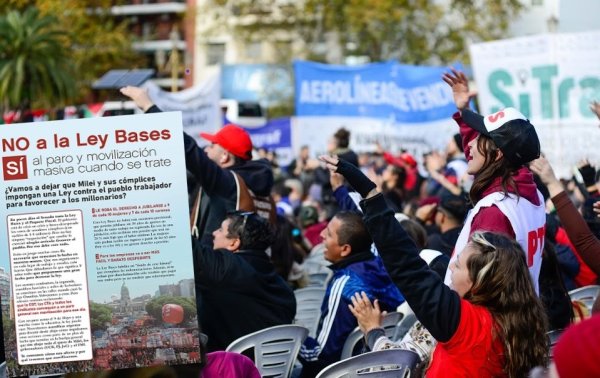 Hacia la Ley Bases: preparemos la jornada de lucha en cada gremio y lugar de trabajo