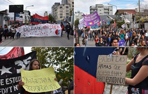 Los secundarios se plantan contra la persecución policial