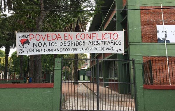 Continúa la lucha contra los despidos en el Poveda