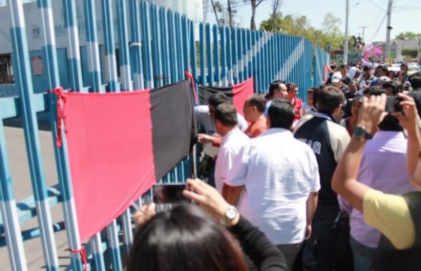 Huelga en la Universidad Autónoma de Querétaro