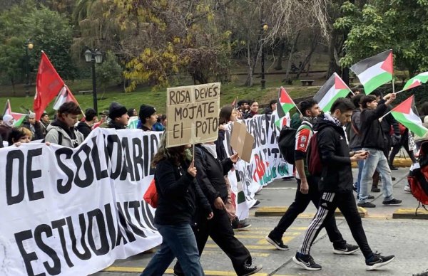 Comités de estudiantes por Palestina llaman a marchar en un bloque contra el genocidio