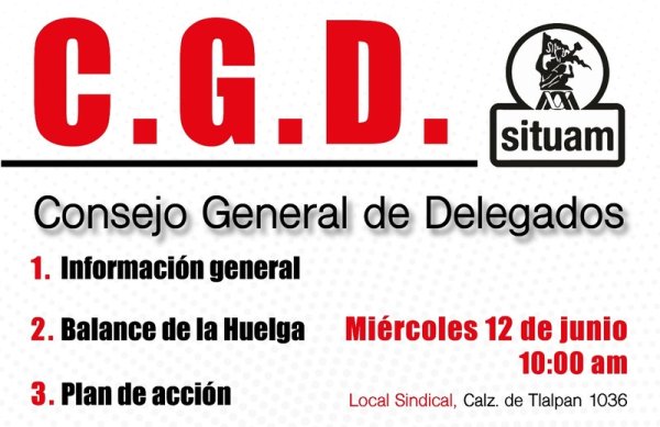 Rumbo al CGD: Un balance de la histórica huelga del SITUAM