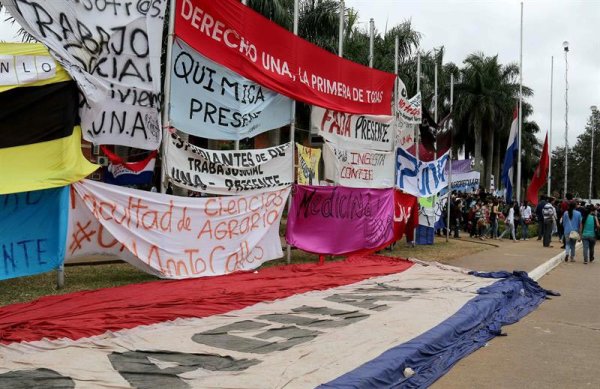 Paraguay: la “primavera estudiantil” avanza a paso firme